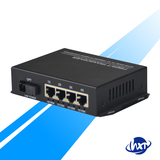 电信级1光4电收发器